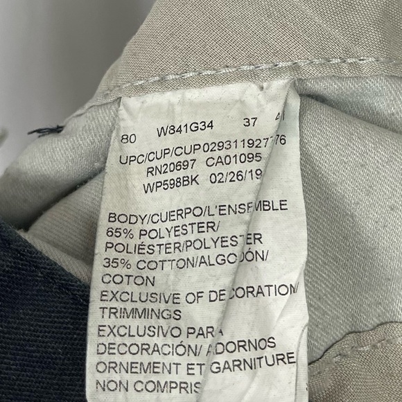 Dickies Flex 34 x 32 Relaxed Straight Cargo Pants Workwear Restaurant Business - Picture 8 of 9